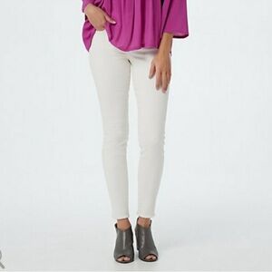 Haute Hippie‎ Tribe Jeans Size 20W Mid-Rise Raw Hem Skinny Natural